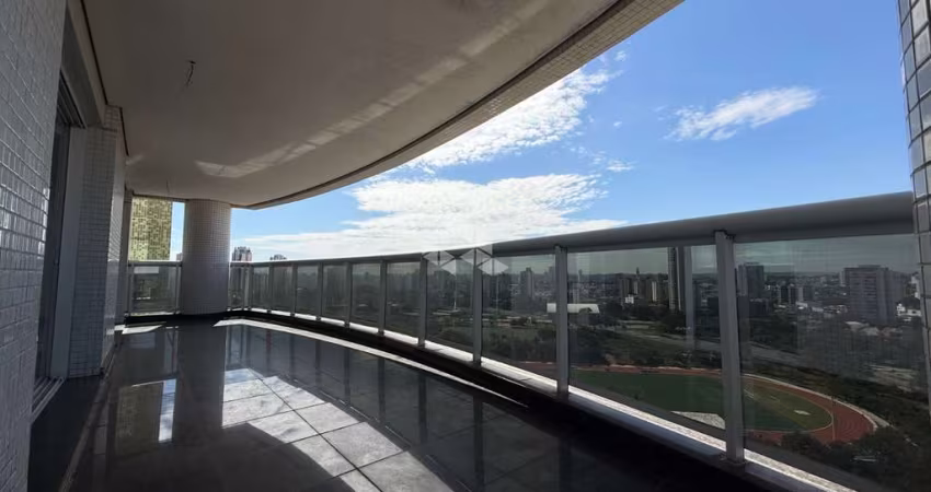 APARTAMENTO NO CONDOMÍNIO JARDINS DE SINTRA COM 4 SUÍTES E 6 VAGAS EM FRENTE AO PARQUE CERET NO ANÁLIA FRANCO