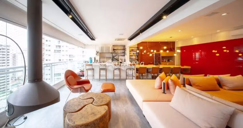 Apartamento 280m² no camille claudel anália franco - 3 suítes, 5 vagas, alto padrão