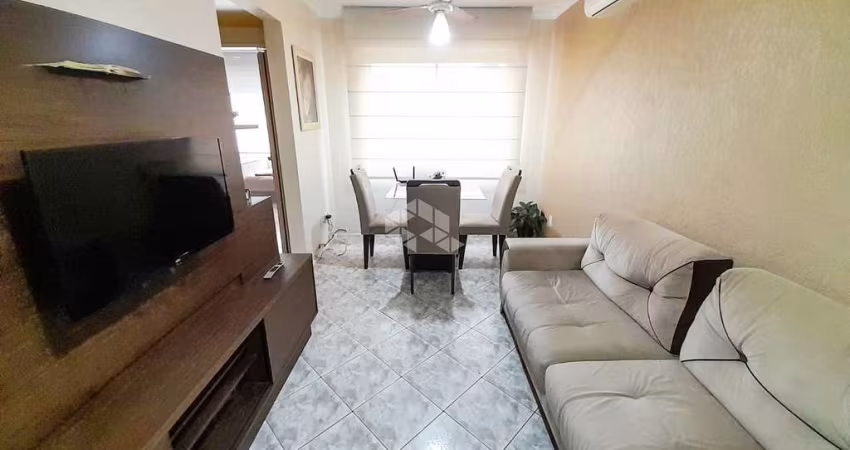 Apartamento semi mobiliado 56m² 02 dormitórios no Bairro Centro, em Canoas