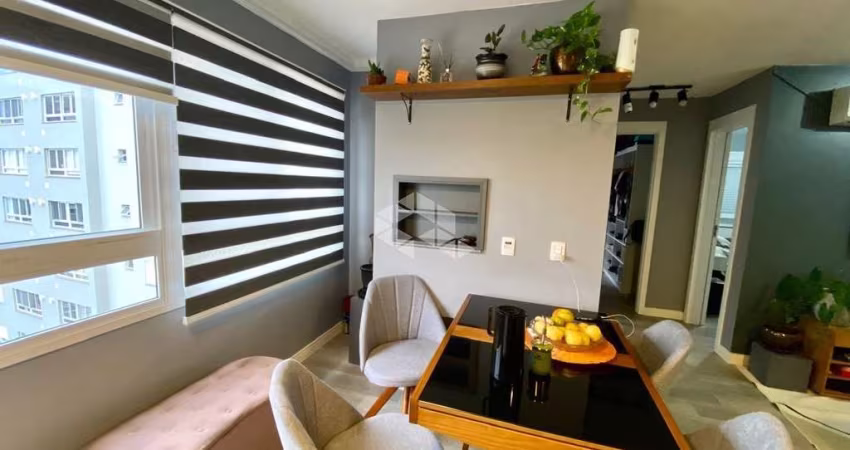 Apartamento dois quartos mobiliado no bairro Fatima, Canoas.