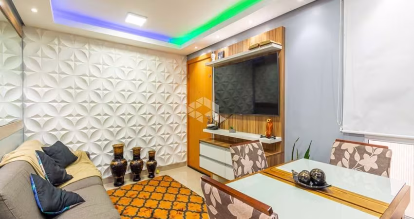 Apartamento semi mobiliado 42m² 02 dormitórios 01 vaga no Bairro São josé, em Canoas