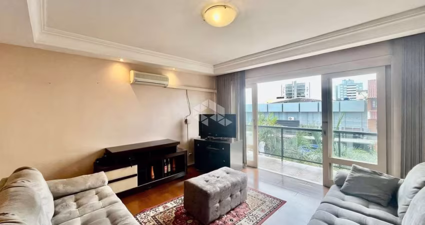 Apartamento 3 dormitórios 98m² privativos mobiliado com sacada e vaga Centro Esteio
