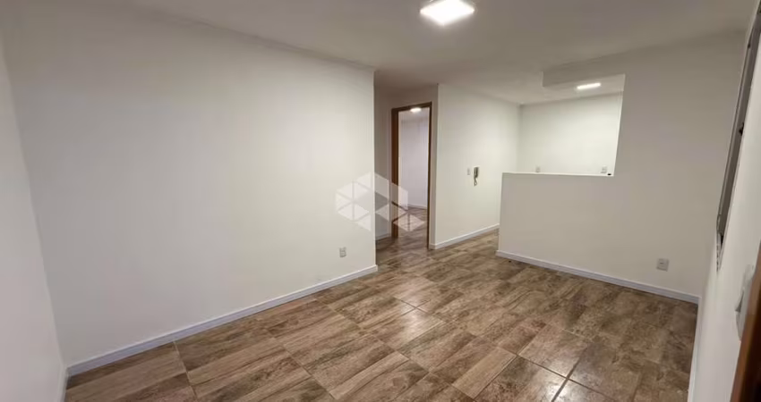 Apartamento reformado, 2 dormitórios, 1 banheiro, 1 vaga de garagem. Porto Leon. Canoas