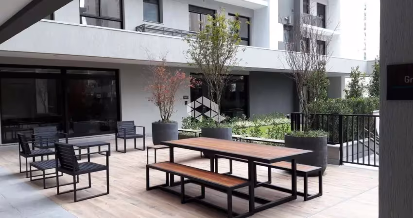Apartamento 1 dormitório com garagem e infra completa no central parque próximo a pucrs