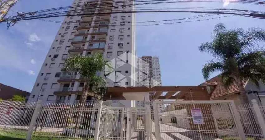 Apartamento mobiliado de 2 quartos com garagem e infra completa junto a av. assis brasil