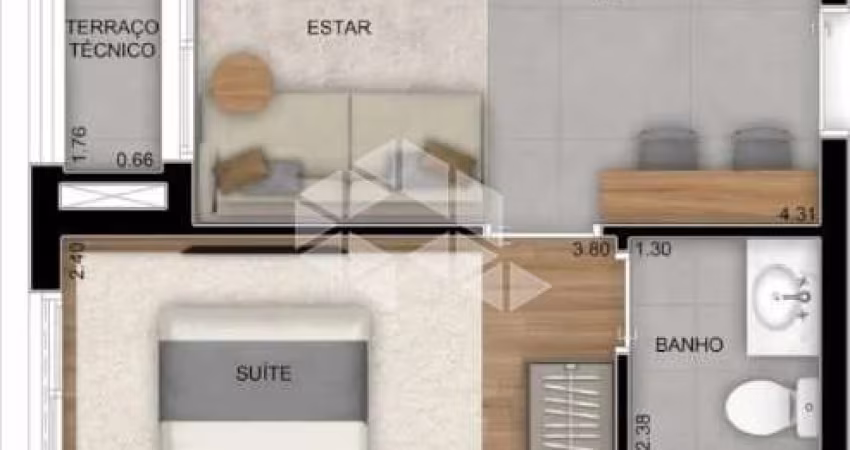 Studio de 28m² em Jardim Prudência com Lazer Completo!