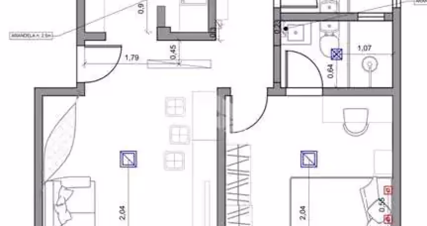 Apartamento com 2 quartos à venda na Avenida Nove de Julho, 571, Bela Vista, São Paulo