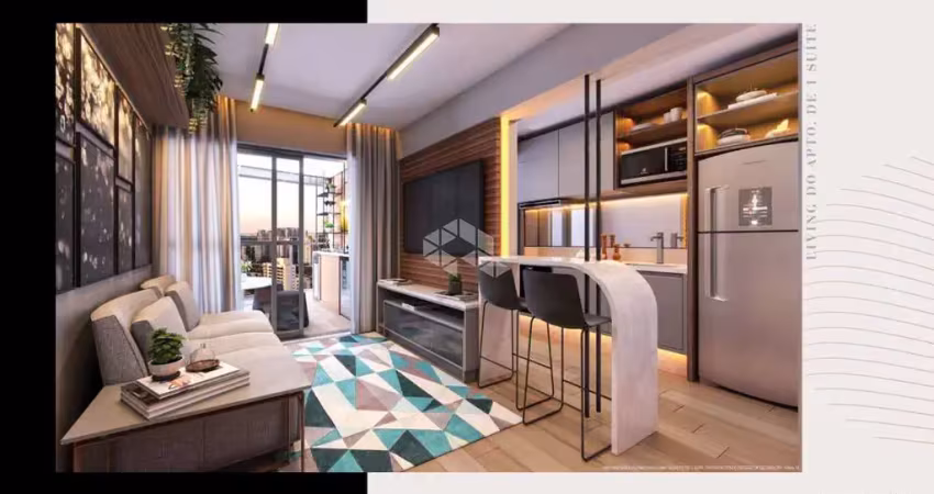 Apartamento com 1 dormitório, suíte e 49m² no brooklin