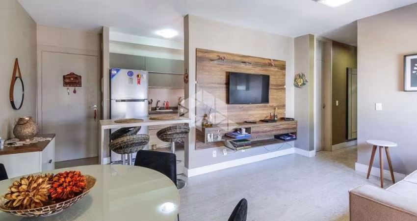 Apartamento semi mobiliado 3 dormitórios com box