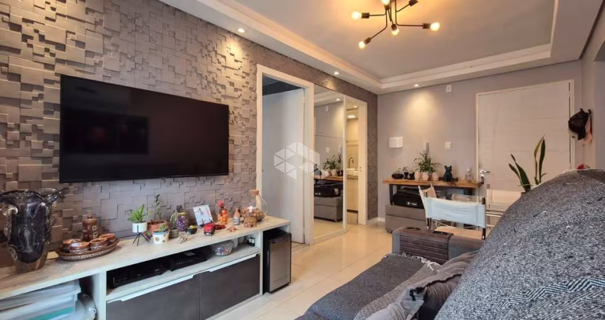 Apartamento de 1 dormitório e 1 vaga de garagem, no bairro Humaitá, em Porto Alegre.