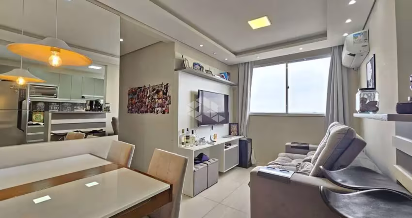 Apartamento mobiliado a venda de 2 dormitórios com 1 vaga de garagem no bairro humaitá em porto alegre