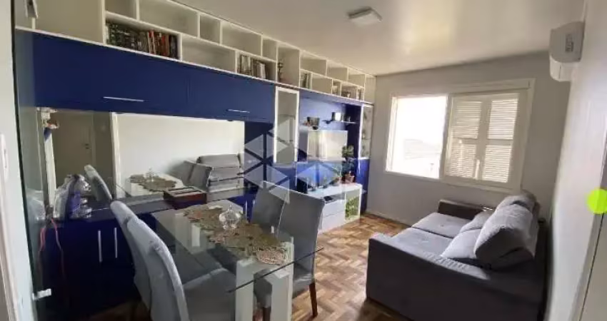 Apartamento 2 dormitórios semi-mobiliado no bairro são geraldo