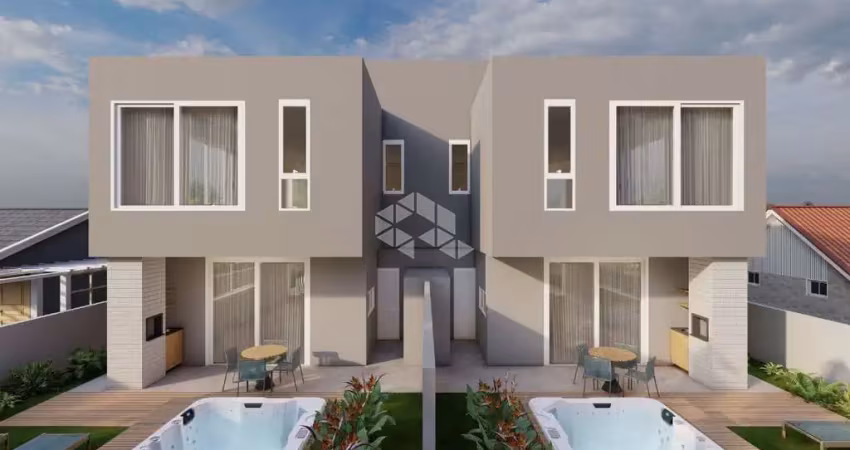 CASA GEMINADA COM 3 SUITES NO RIO TAVARES/ FLORIANOPOLIS