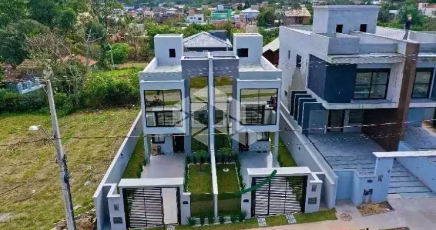 Casa duplex com 03 quartos/dormitórios, localizada em são joão do rio vermelho/sc