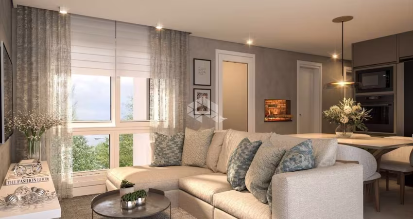Apartamento de dois dormitórios, no Cidade Nova