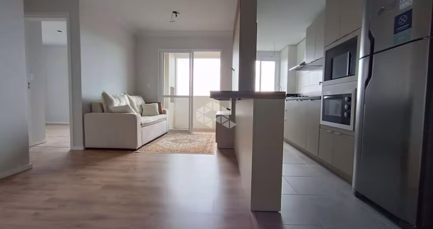 Apartamento 56m², 2 dormitórios, churrasqueira, 2 vagas de garagem no Panazzolo