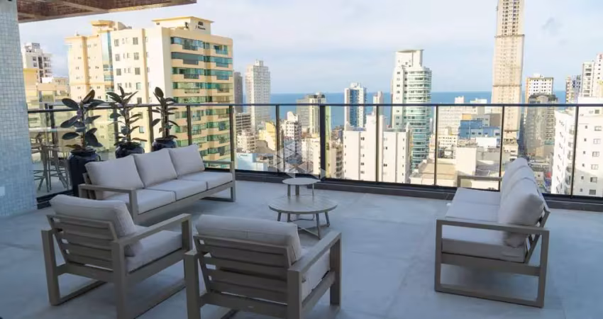 Apartamento com 3 suítes e 2 vagas de garagem em itapema, pronto para morar