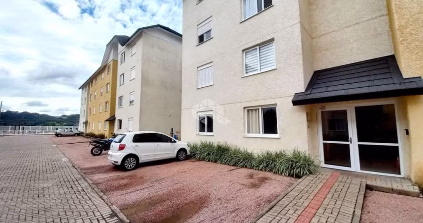 Apartamento térreo, com 2 dormitórios, sala, cozinha, 1 banheiro, 1 vaga, aceita financiamento bancário e FGTS.