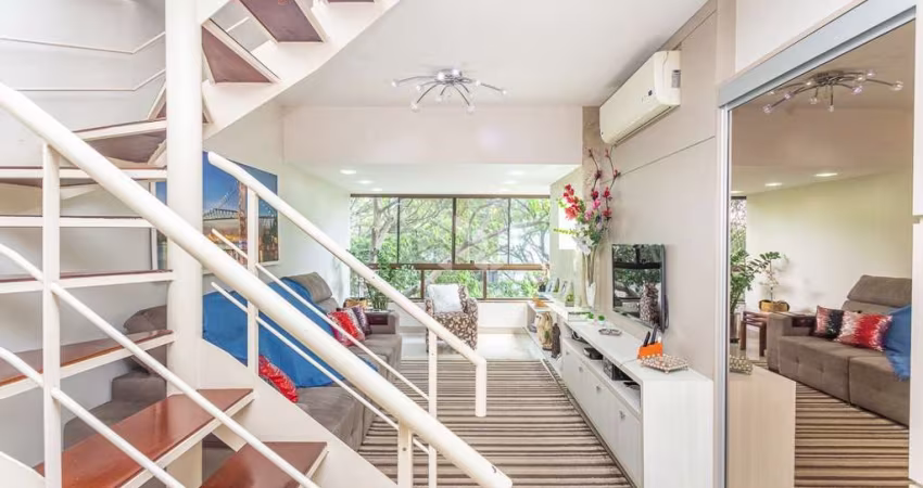 VENDE COBERTURA 4 DORMITÓRIOS E 3 VAGAS NO JARDIM LINDÓIA