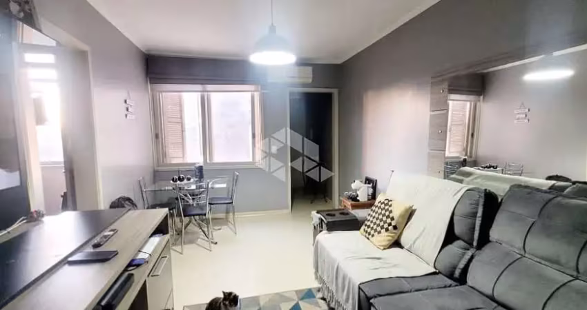 Apartamento de 01 dormitório e semi mobiliado na cidade baixa