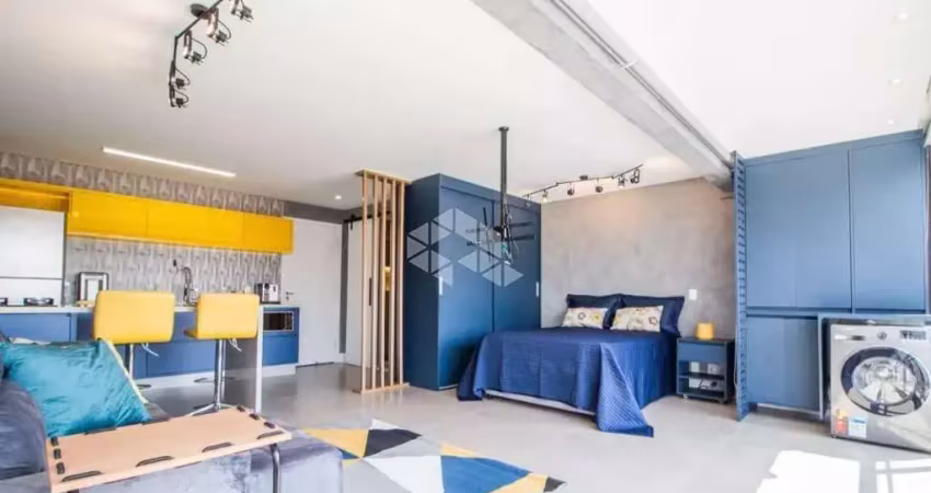 Studio á venda, 40m², totalmente mobiliado, lazer completo