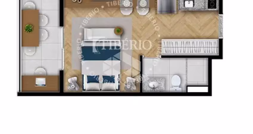 Apartamento com 1 quarto à venda na Rua Chamantá, 777, Vila Prudente, São Paulo