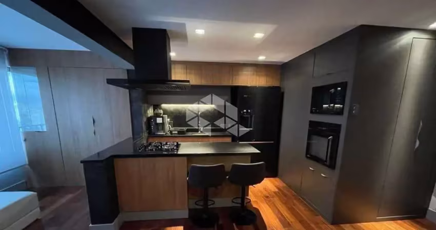 Apartamento Cobertura à venda no Brás com 123m², 1 suíte, totalmente mobilhado.