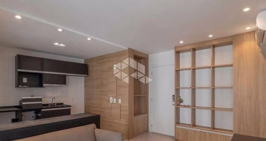Apartamento a venda no Brooklin com 55m², 1 quarto , varanda e 1 vaga de garagem
