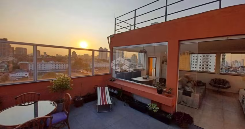 VENDA Cobertura Duplex , 161m², 3 dormitórios, sendo 1 suíte, 3 vagas - Ipiranga - ESTUDA PERMUTA