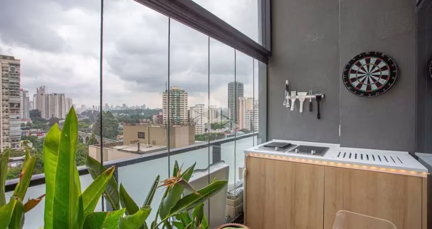 Apartamento mobiliado à venda no campo belo  - 67,50 m², 1 suíte, 2 vagas