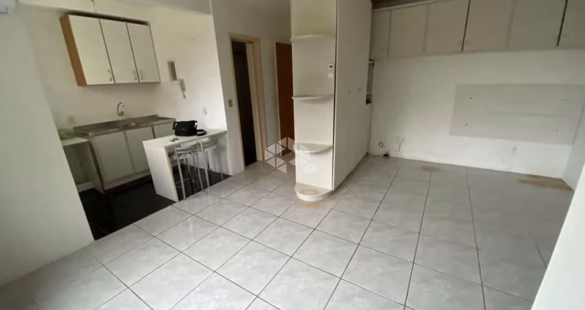 Apartamento Jk, com 32 metros privativos no Menino Deus