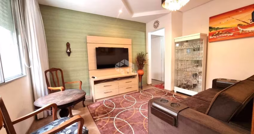Apartamento com 02 dormitorios mobiliado e garagem