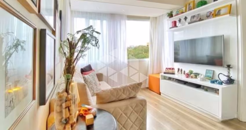 Apartamento 1 dormitório suite lavabo churrasqueira e garagem infra