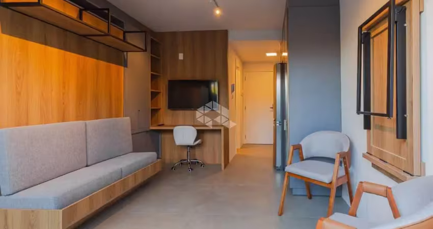 Apartamento garden com 40,72m2 decorado e mobiliado no bairro rio branco