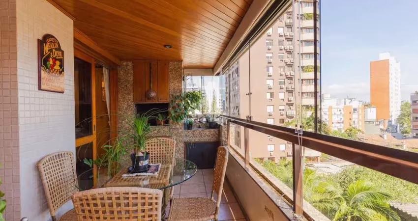 Apartamento com 166m² e 3 dormitórios, 1 suíte, 2 vagas no bairro petrópolis em porto alegre para comprar