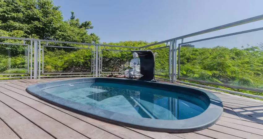 Cobertura com 2 suites e piscina no bairro bela vista