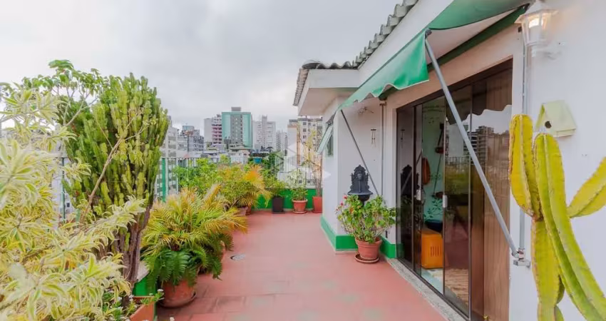 Cobertura 3 dorms à venda avenida iguassu, petrópolis - porto alegre