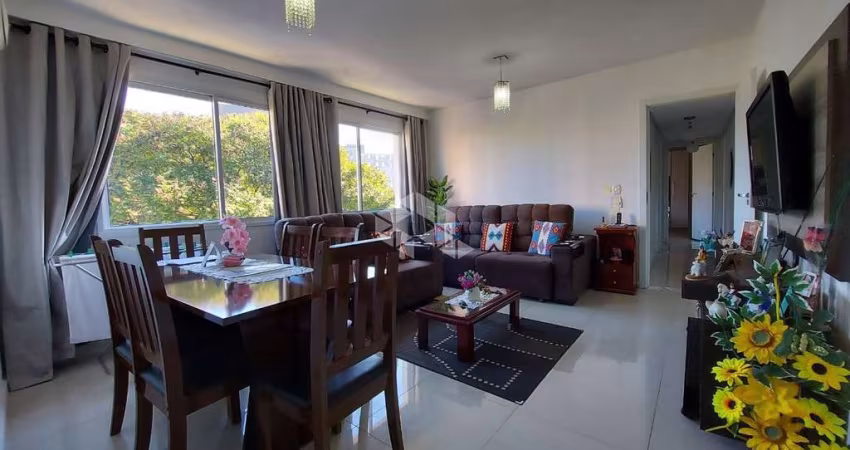 Apartamento 2 dormitórios, churrasqueira e 1 vaga de garagem coberta
