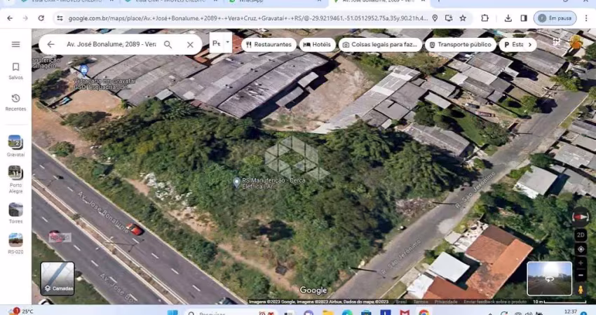 Terreno à venda na Rodovia Rs 020, 2089, Vera Cruz, Gravataí