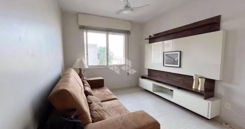 Apartamento mobiliado de 1 quarto e 1 vaga no bairro Bom Fim