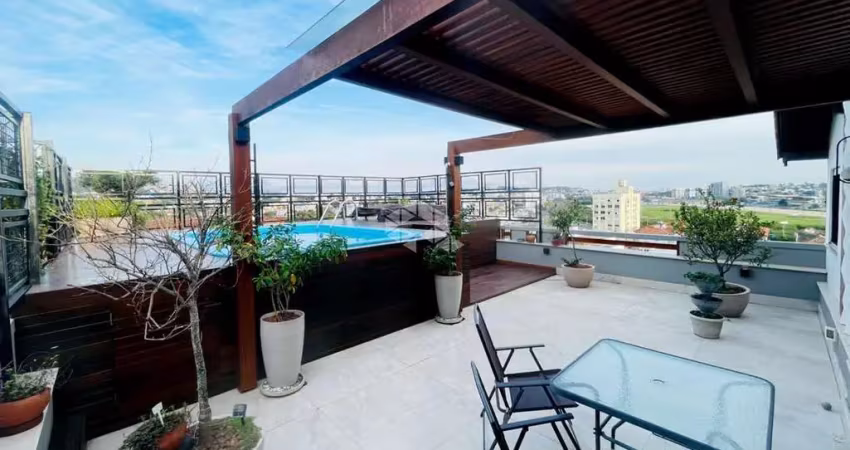 Cobertura de 234m, 4 quartos sendo duas suíte no bairro cristal -