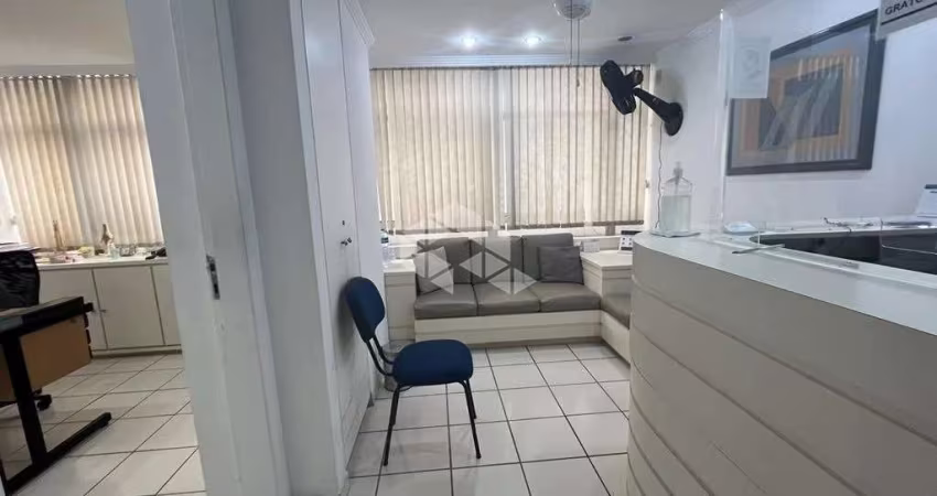 Salas comerciais unificadas(02) em Higienópolis, com 54m², 2 banheiros, copa, 2 vagas.
