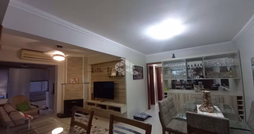 Apartamento 3 dormitórios com lareira e churrasqueira