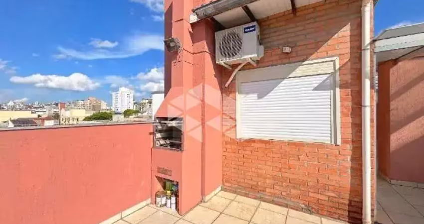 Cobertura horizontal 2 quartos, 2 vagas no bairro santana, porto alegre, no edifício laura