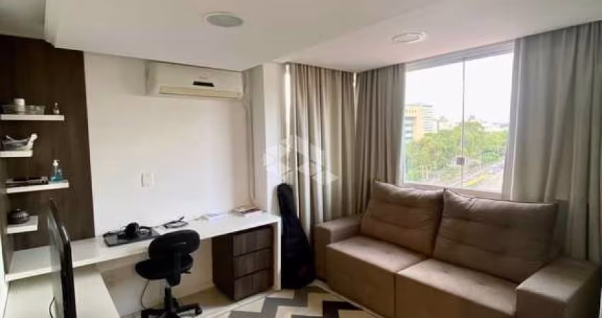 1 dormitorio todo Mobiliado com 1 vaga de garagem em frente a PUC