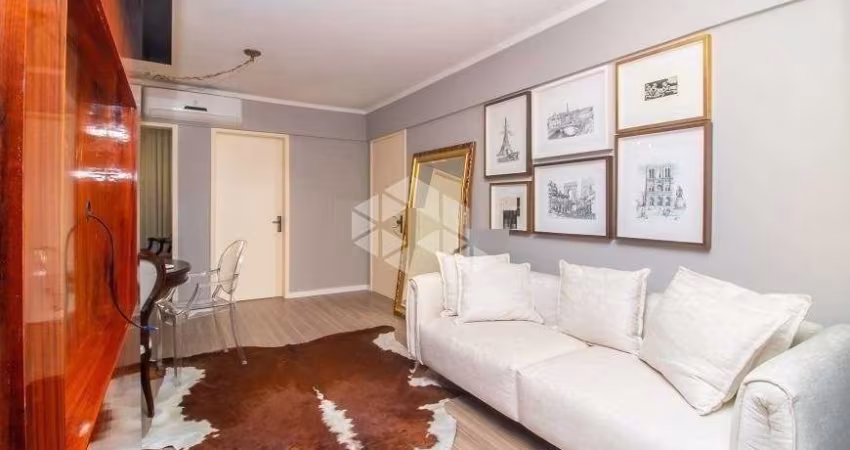 Apartamento de 2 quartos suite, sacada com churrasqueira desocupado e 1 vaga.