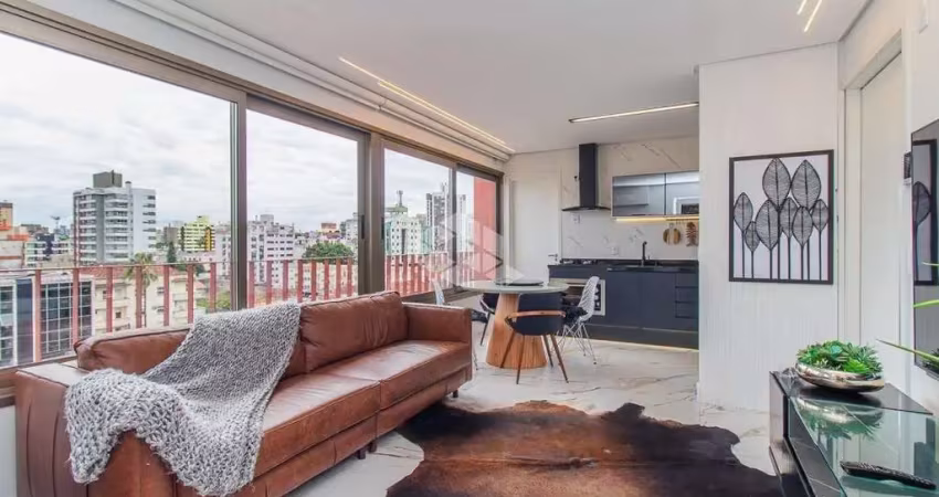Apartamento 'premium', de 1 dormitório, com 43m2 prvs. 1 vaga, por r$ 550mil,  no menino deus, em porto alegre