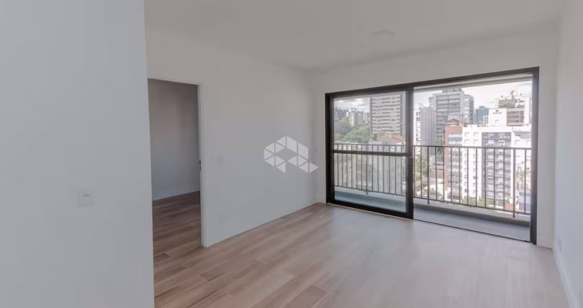 Apartamento 1 dormitórios  com churrasqueira