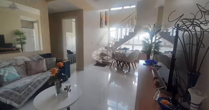 Cobertura Mobiliada de 113,63m² com 2D, 1 suíte, 3 banheiros, vaga dupla no Bairro Medianeira