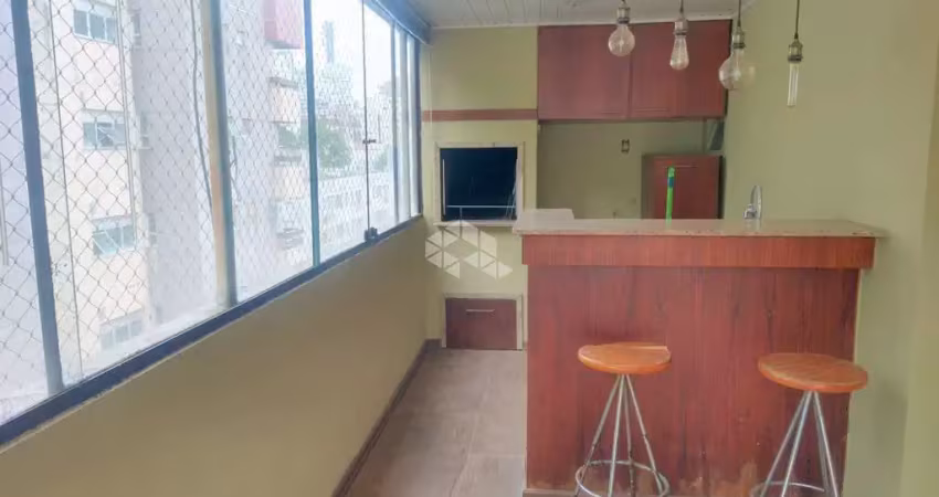 Cobertura com2 dormitórios com 1 vaga coberta e escriturada